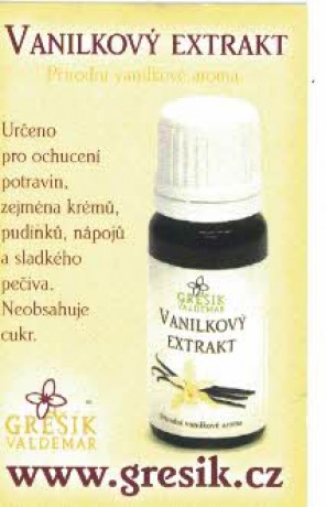 Grešík- vanilkový extrakt 