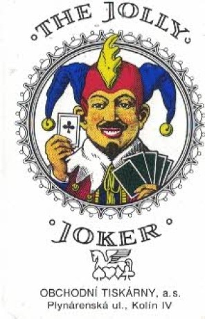 Joker - modré pozadí