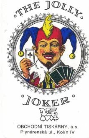 Joker - modré pozadí