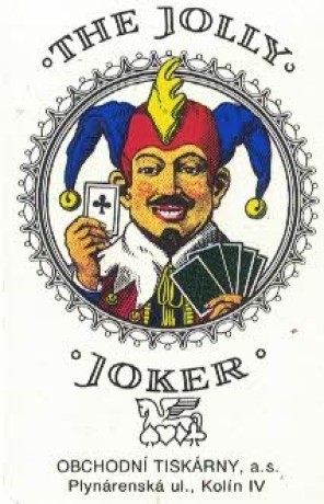 Joker - modré pozadí