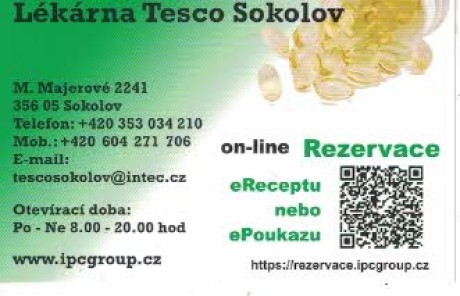 Lékárna Tesco Sokolov