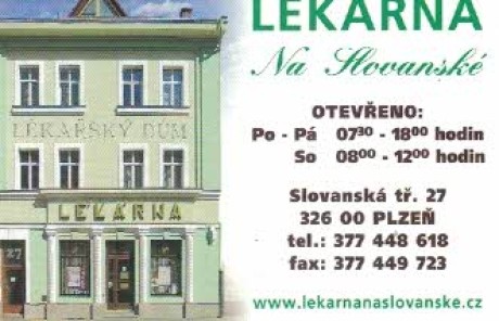 lékárna Na Slovanské