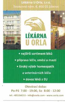 lékárna U Orla 2015