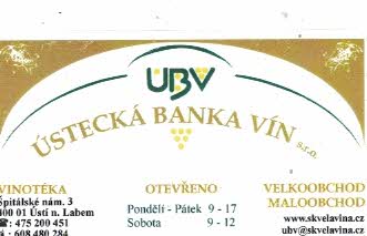 Ústecká banka vín