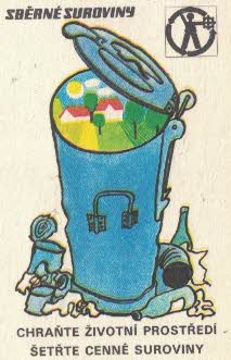 1990 sběrné suroviny-m+č