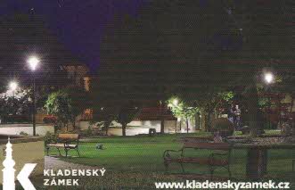 Kladenský zámek-noc