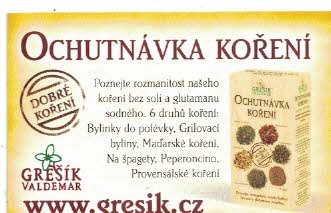 Grešík-ochutnávka koření