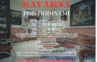 Kavárna pod hodinami